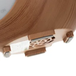 Umidificatore ad ultrasuoni a LED con telecomando DROP / Legno naturale