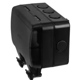 Presa elettrica da esterno GARDENIA SCHUKO 2x230V / Nero opaco