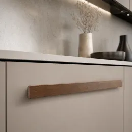 Maniglia in legno VIVIAN / Noce scuro