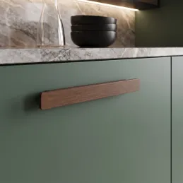 Maniglia in legno VIVIAN / Noce scuro