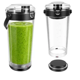 Frullatore elettrico USB ARIANO per smoothie e cocktail 600 ml / Nero
