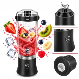 Frullatore elettrico USB ARIANO per smoothie e cocktail 600 ml / Nero
