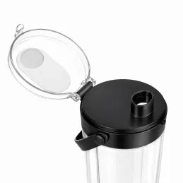 Contenitore di ricambio per frullatore elettrico USB ARIANO 600 ml / Nero