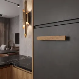 Maniglia in legno VIVIAN / Rovere naturale