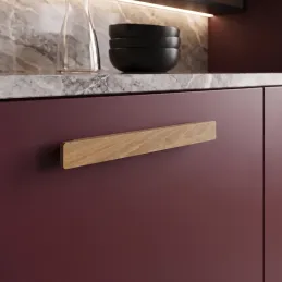 Maniglia in legno VIVIAN / Rovere naturale