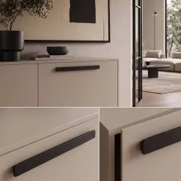 Maniglia in legno VIVIAN / Rovere nero