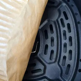 Set di 50 inserti rotondi in carta per friggitrice