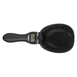 Mestolo da cucina con display LCD e bilancia XXL / Nero opaco