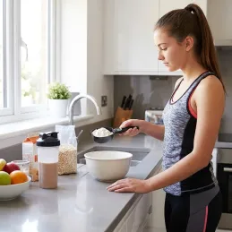 Mestolo da cucina con display LCD e bilancia XXL / Nero opaco