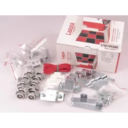 Set per due porte SYNCHRONIK 100 kg senza binario