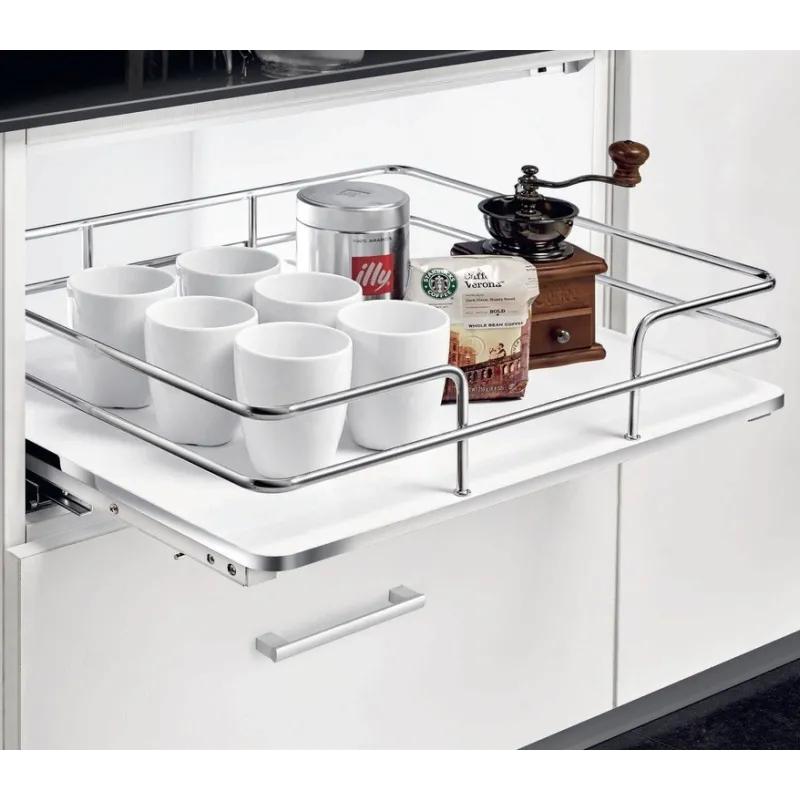 Griglia completamente estraibile Elegance con chiusura ammortizzata