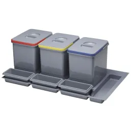 Pattumiera da cassetto 900 3×15 l