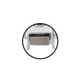 Cerniera CLIP semiapplicata con basetta