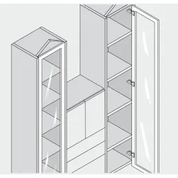 Cerniera MINI a scatto CLIP TOP 94°