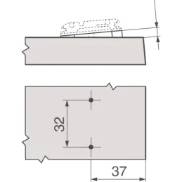Cuneo per soletta -5°