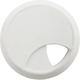 Passacavi in PVC 60 mm / Bianco