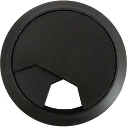 Passacavi in PVC 60 mm / Nero