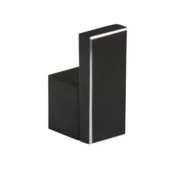 Appendiabiti DESIGNO / Nero opaco