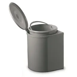 Cestino rotondo KLASIK 13L / Grigio