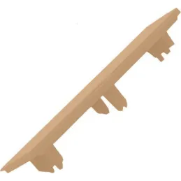 Terminale per zoccolo da cucina in plastica / Beige