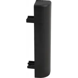 Giunto angolare per zoccolo da cucina in plastica / Nero