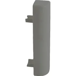 Giunto angolare per zoccolo da cucina in plastica / Grigio