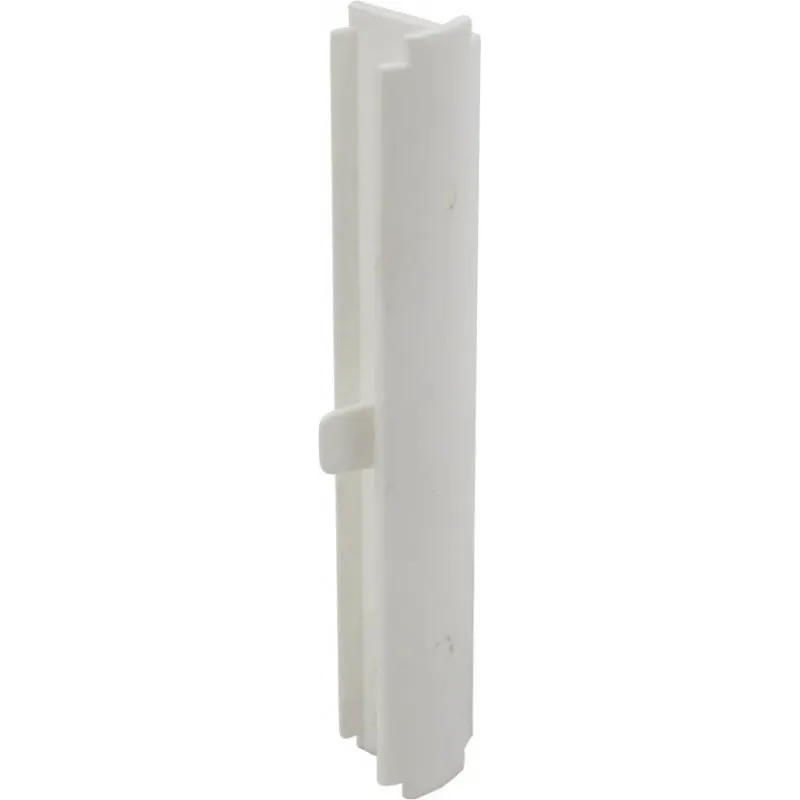 Raccordo a 135° per zoccolo 128 bianco