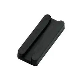 Scivolo per mobili in PVC mini da chiodare – Nero / 10 pz.