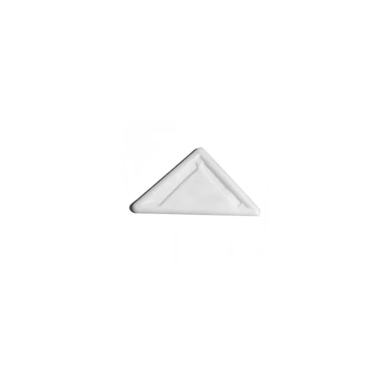 Scivolo triangolare - bianco 10 pz