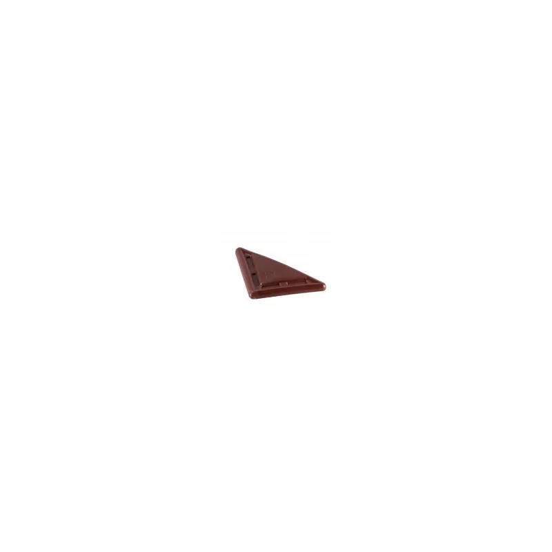 Scivoli triangolari - marroni, 10 pezzi