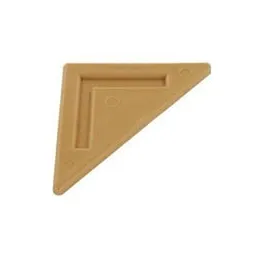 Scivolo triangolare - rovere / 10 pezzi
