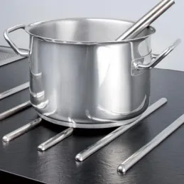 Base adesiva / Acciaio inox – set da 6 pezzi