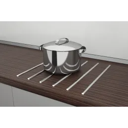 Base adesiva / Acciaio inox – set da 6 pezzi