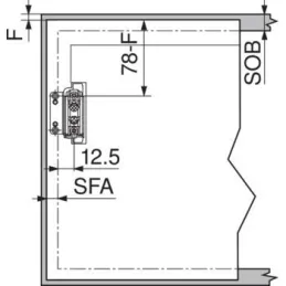 Set di meccanismi di sollevamento Aventos HK-S