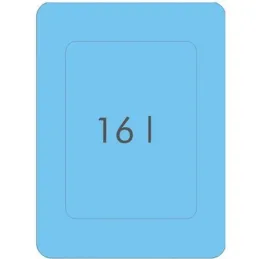 Cestino Aladin 1 x 16 l