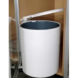 Cestino per rifiuti RP 270 / bianco