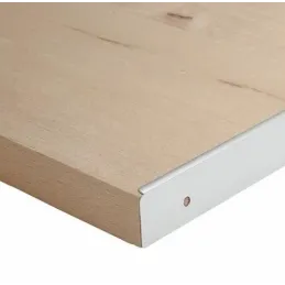 Profilo terminale per piano di lavoro da 38 mm / Alluminio