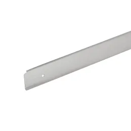 Profilo terminale per piano di lavoro da 38 mm / Acciaio inox