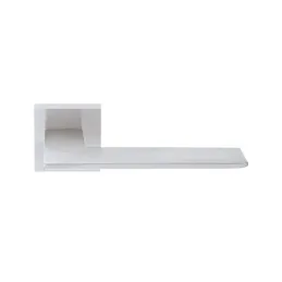 Maniglia con rosetta BLADE / Cromo satinato