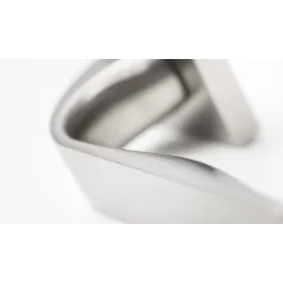 Maniglia su rosetta EIDOS / Nichel satinato