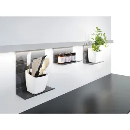 Mensola sospesa universale 300 / Grigio titanio