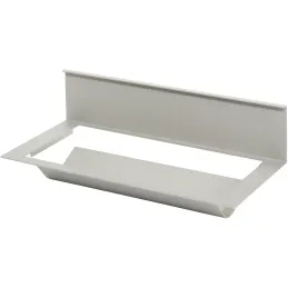 Mensola sospesa per rotolo di carta / Grigio titanio