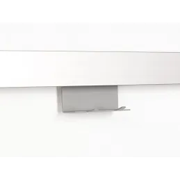 Mensola sospesa a doppio gancio / Grigio titanio