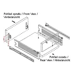 Metalbox 150 mm / Bianco