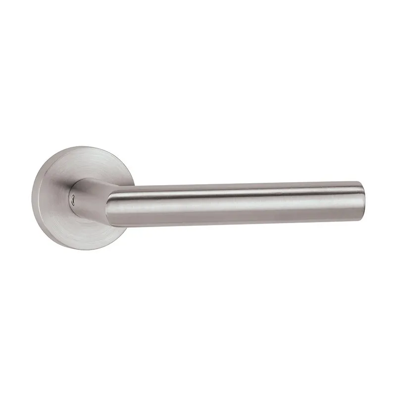 Maniglia su rosetta LEKO VISION / Acciaio inox satinato