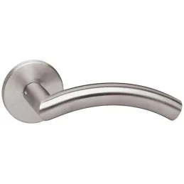 Maniglia su rosetta LEKO LISA / Acciaio inox satinato