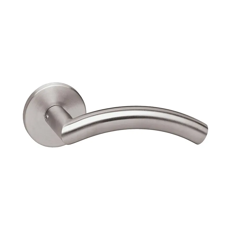 Maniglia su rosetta LEKO LISA / Acciaio inox satinato
