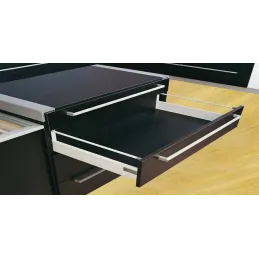 Box da cucina INTERBOX 86 + 160 con barra portautensili / Grigio
