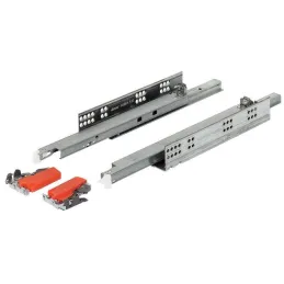 Cassetto ad estrazione totale nascosto TANDEM Plus con ammortizzazione e staffe / 30 kg