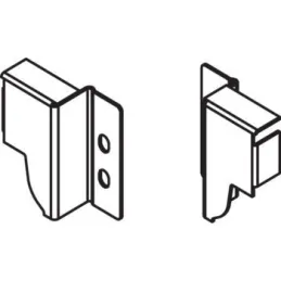 Portaschienale per Tandembox "N" / Grigio
